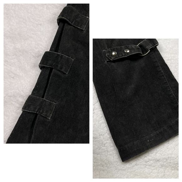 Y2K Euro Made in Italy Susan Small Bondage Corduroy Pants Sz EU 40 Waist 28 Vtg - Picture 15 of 16